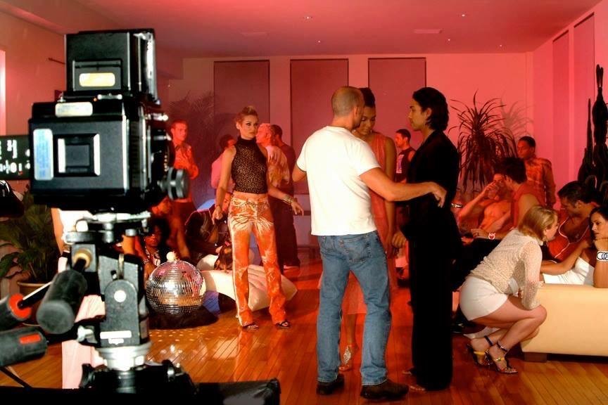 Robert setting up a Photoshoot in New York City