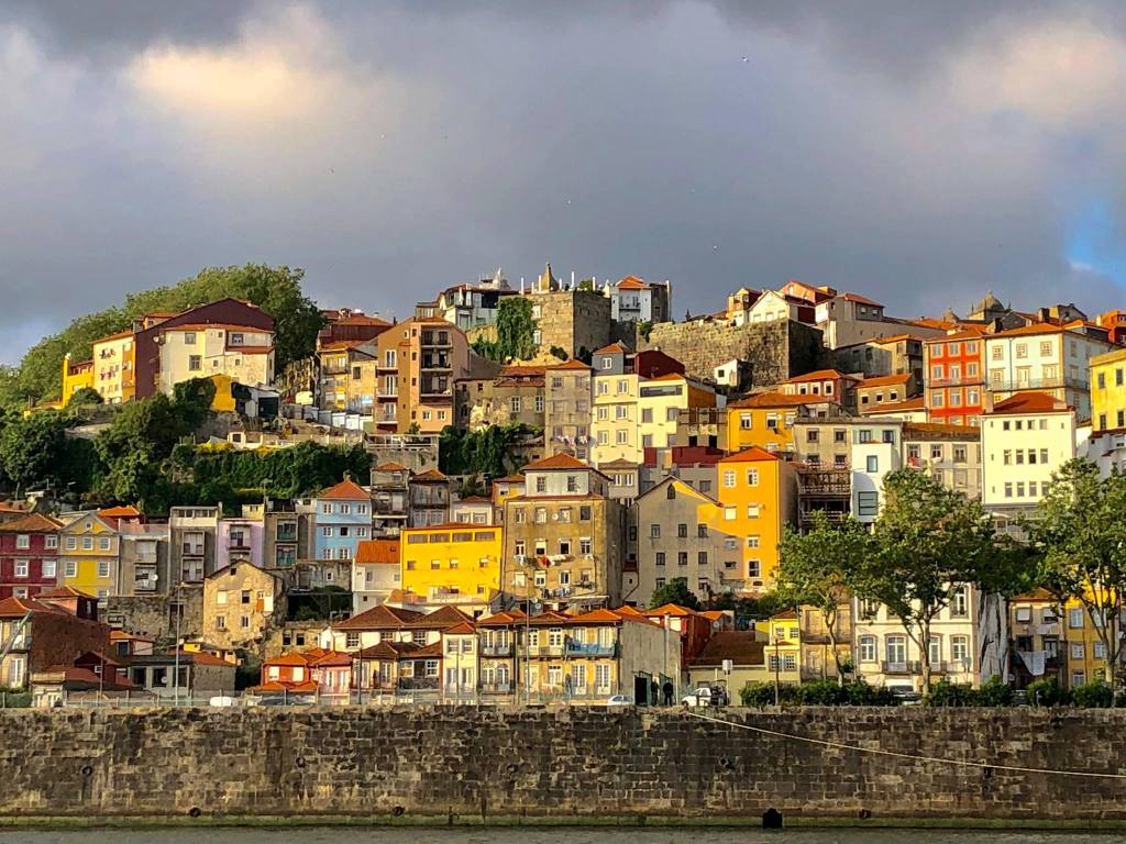 Colorful Houses on the River