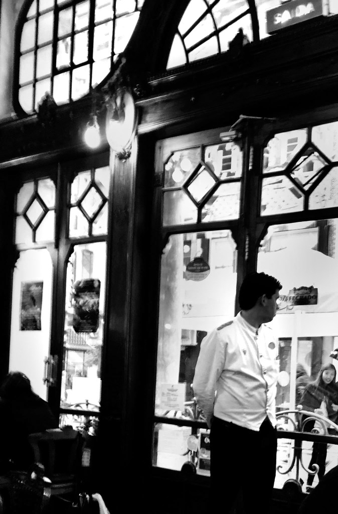 waiter at Cafe de Flore